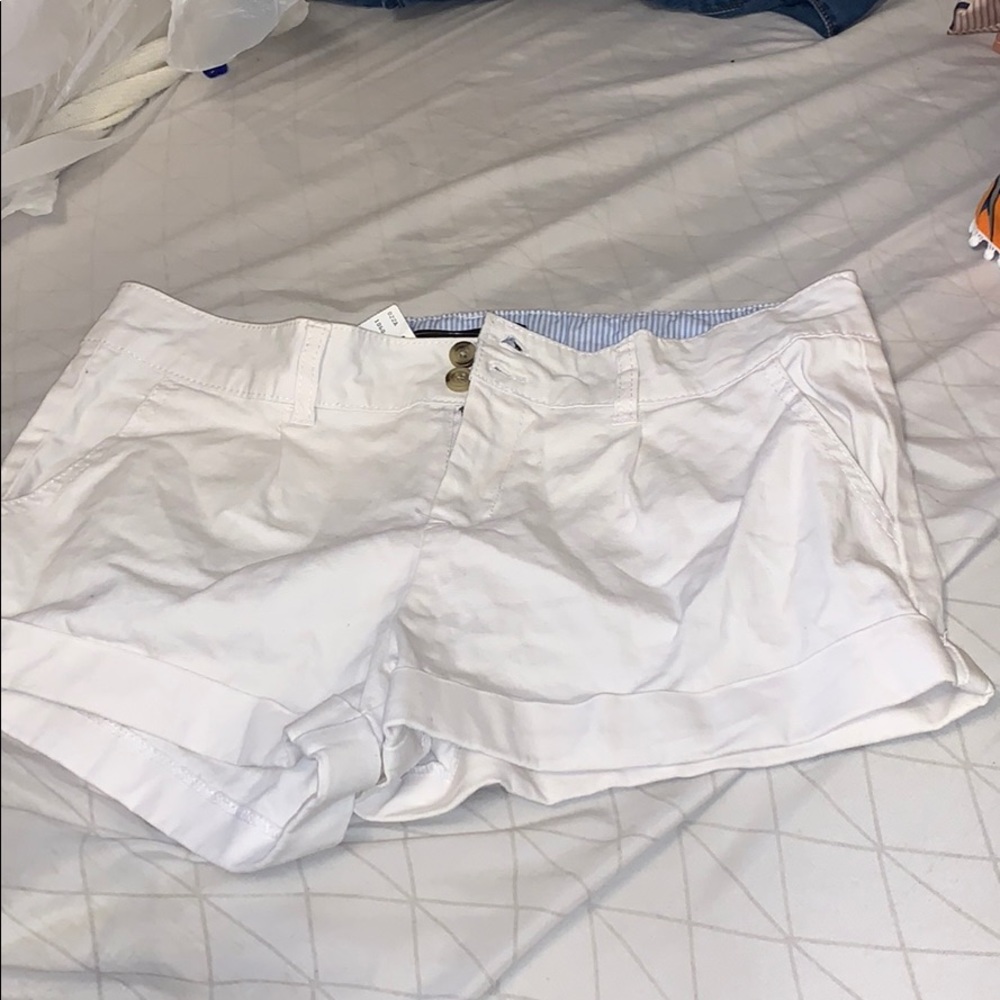 White shorts